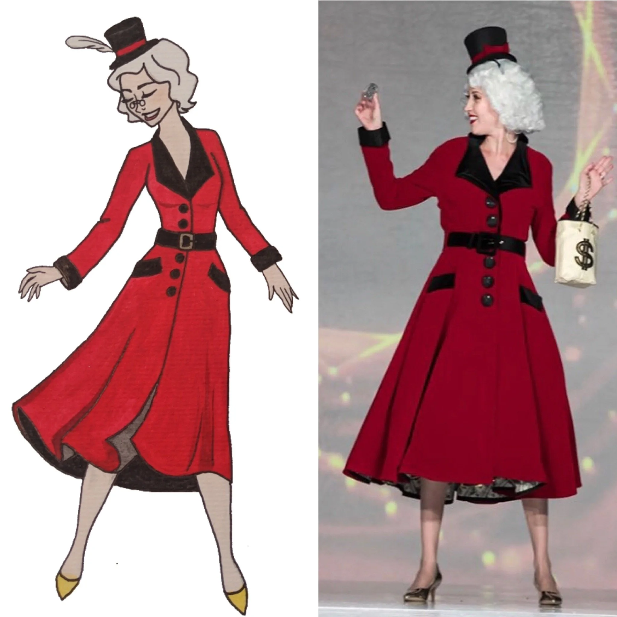 Scrooge McDuck Original Design “Duck Couture (Wooo-ooo!)” Coat