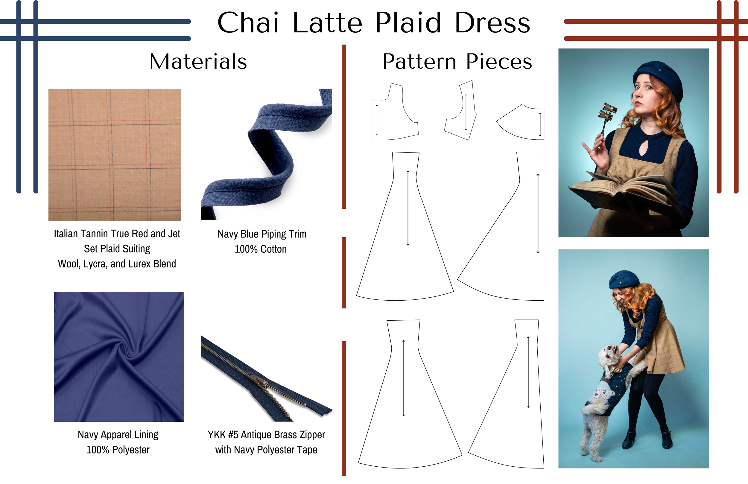 Chai Latte Plaid Dress Page 2