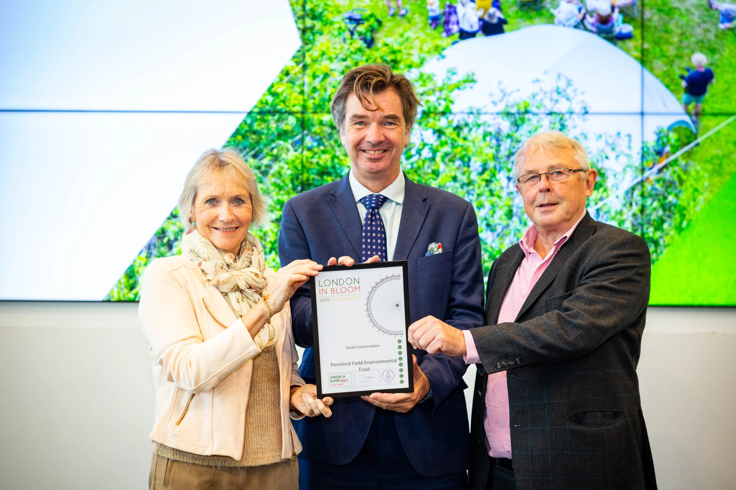 Winding up charity, collecting awards and pressing Council for release of information.