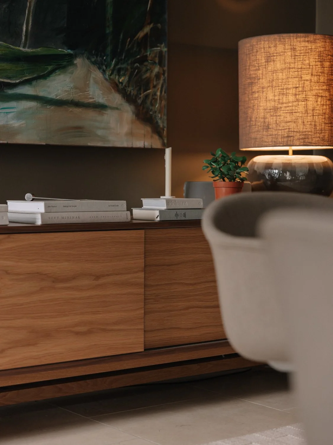 Why do we rarely consider brown in our interior space?