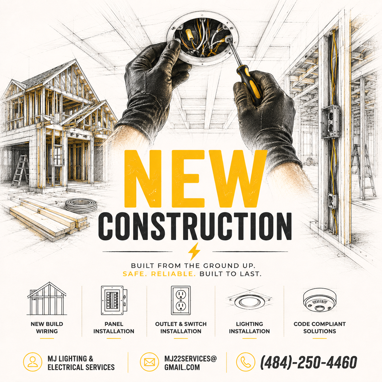 https://www.mjlightingelectricalservices.com/eagleville-electrician/new-construction-electric-project