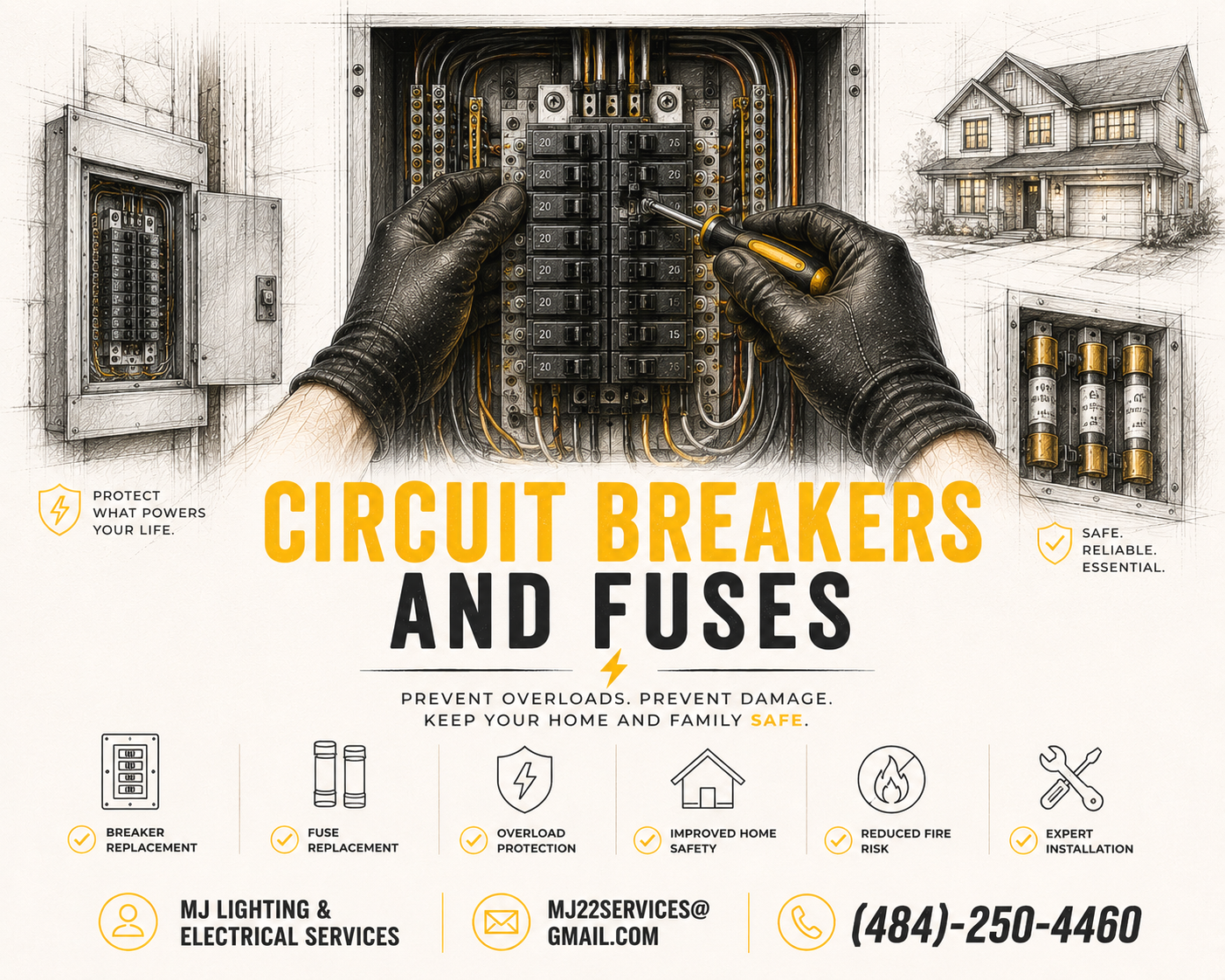 https://www.mjlightingelectricalservices.com/eagleville-electrician/circuit-breakers-and-fuses