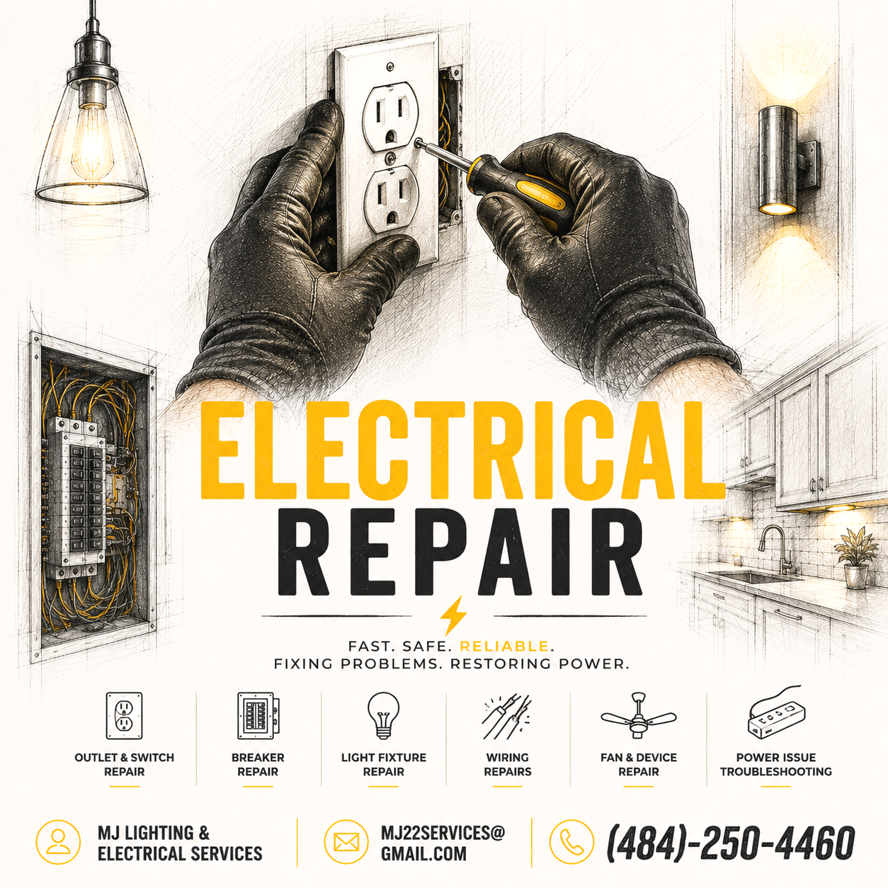 https://www.mjlightingelectricalservices.com/eagleville-electrician/electrical-repair