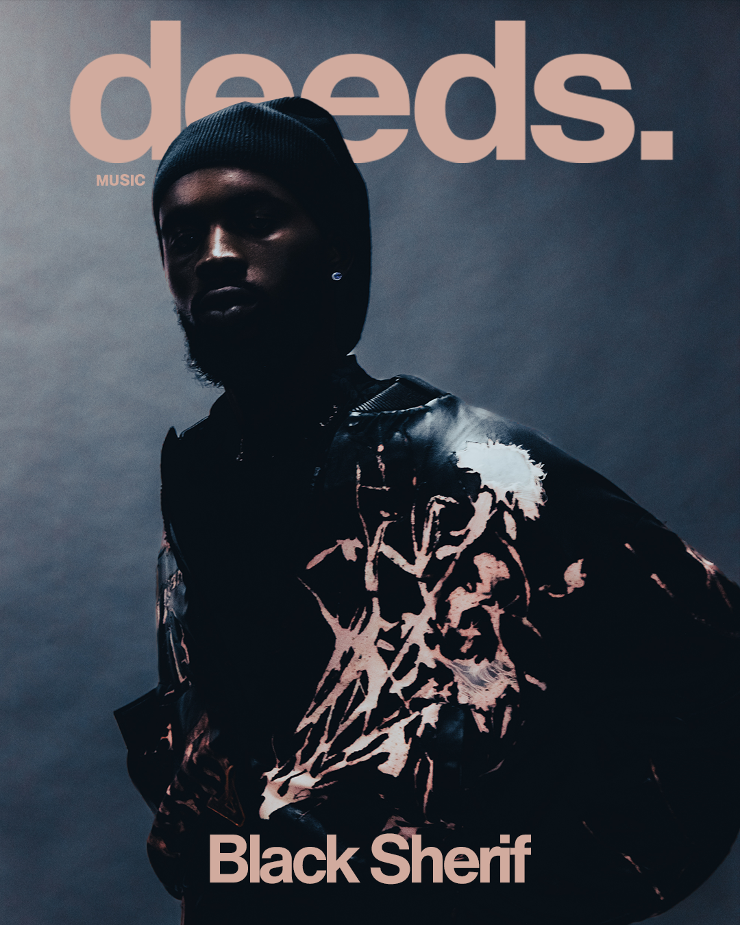 Deeds. Magazine Cover Black Sherif
