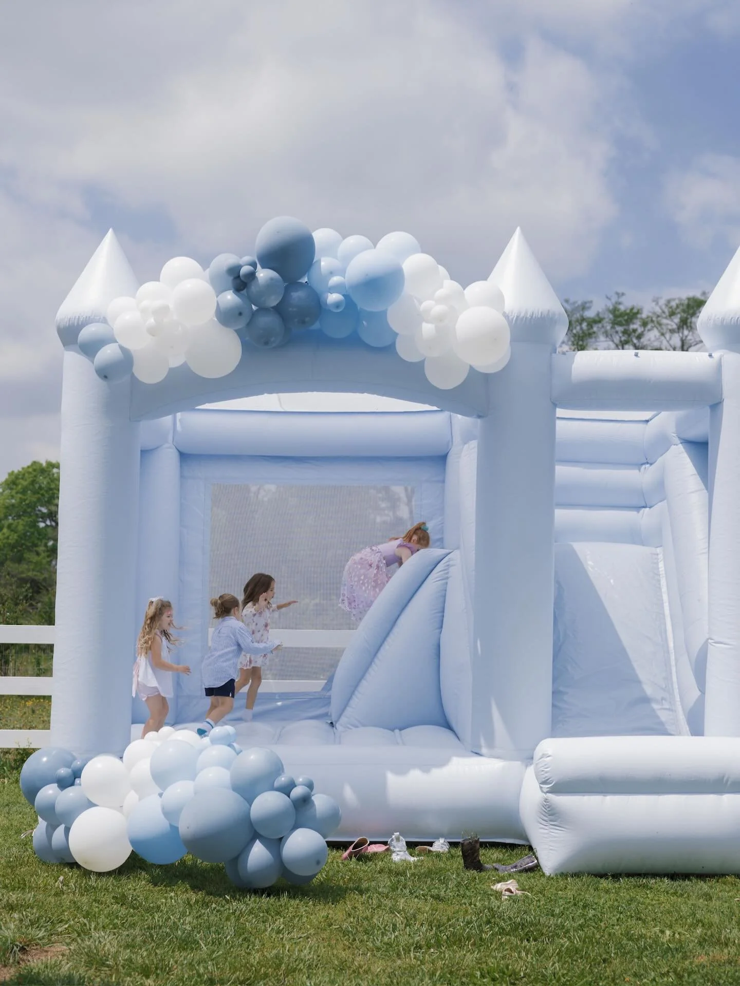 Blue skies, bouncing laughs, the sweetest little memories in the making and a space for kids to just be kids ☁️💙

If you&rsquo;ve been dreaming up a celebration, this is your sign to make it happen ✨ Head to our website to start planning!