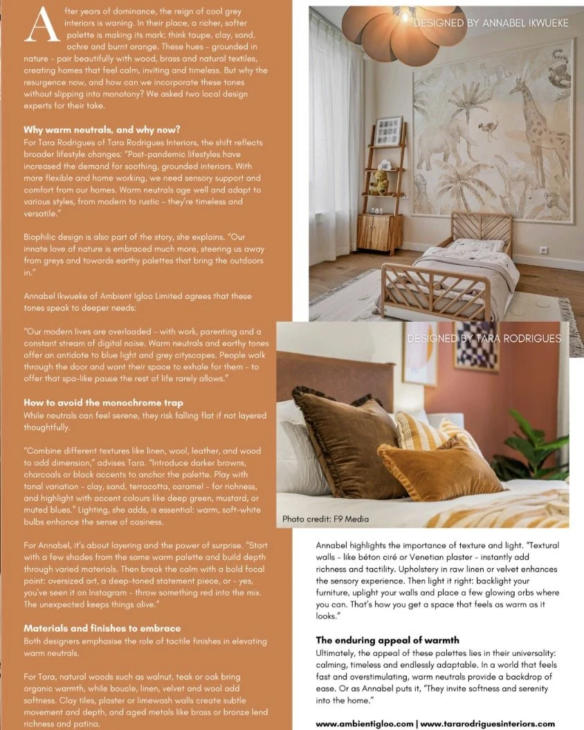 See my latest feature in article 'Burnt Orange is the New Black' inside the @ealinglivingmagazine alongside @tararodriguesinteriors.

How do you ground yourself and bring a sense of peace and harmony in your home? 

The top image is from one of my pr