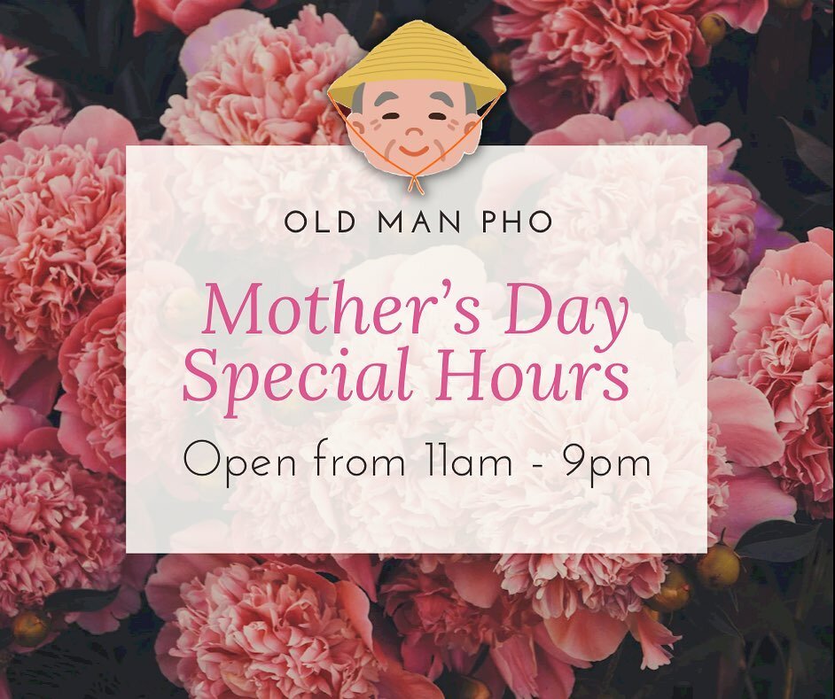 💛Let&rsquo;s Celebrate Moms💛

We are extending our hours for this Sunday from 11am-9pm to celebrate Mother&rsquo;s Day! 🌷 

#powellriver #explorepowellriver #eatpowellriver #powellriverpride #powtown #sunshinecoast #eatyvr #mothersday