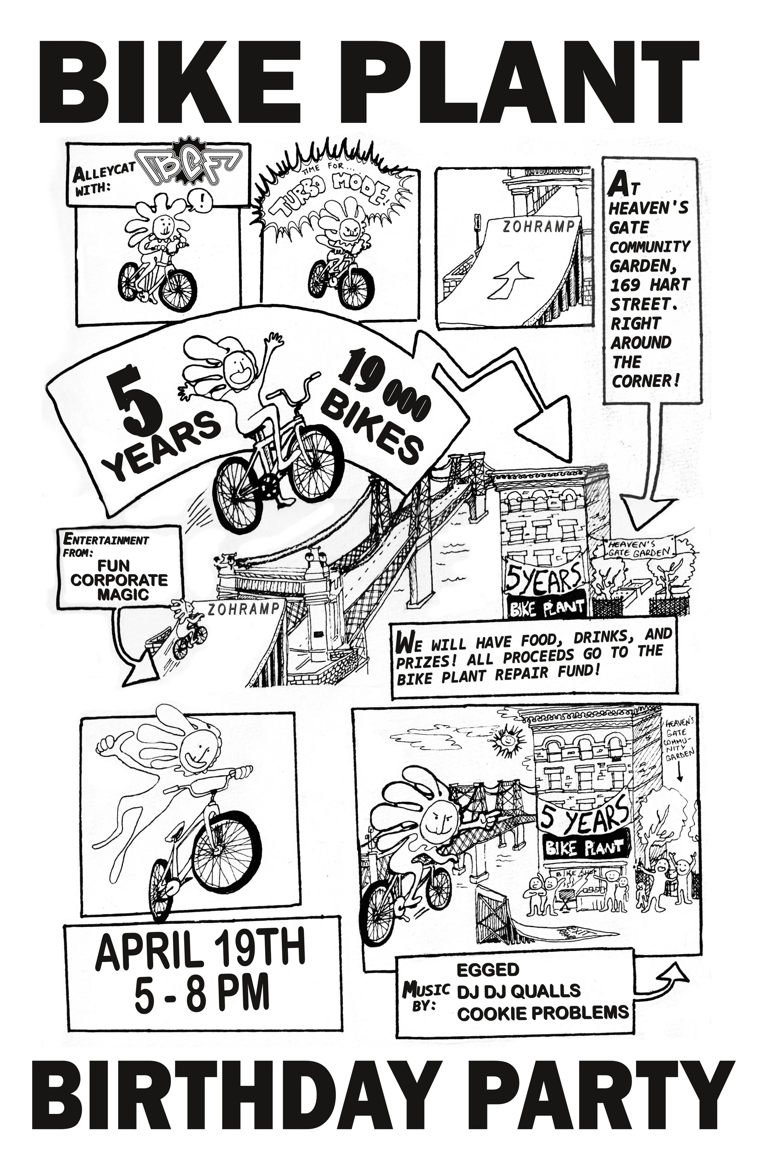 ALLEY CAT AND PARTY TICKET