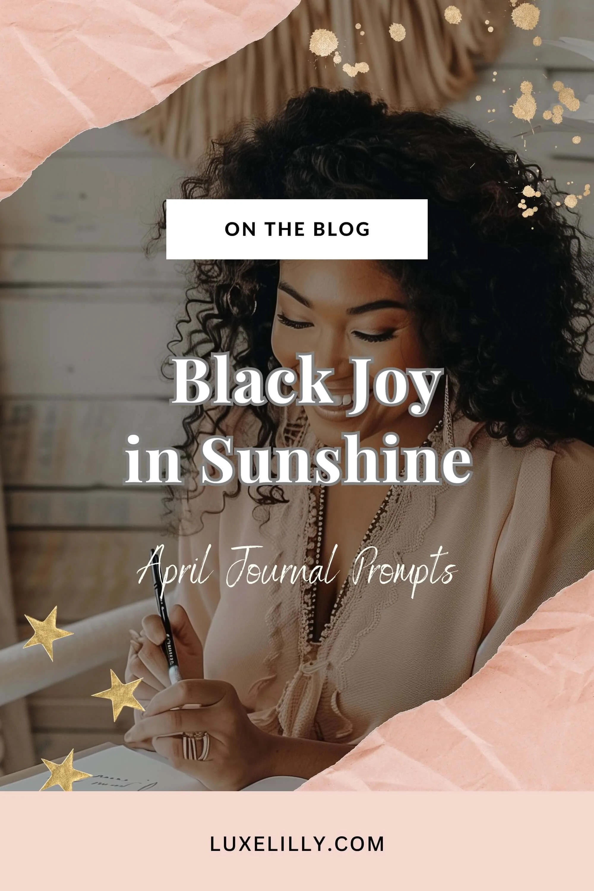 April Journal Prompts: Embrace Black Joy in Sunshine — Luxe Lilly & Co.