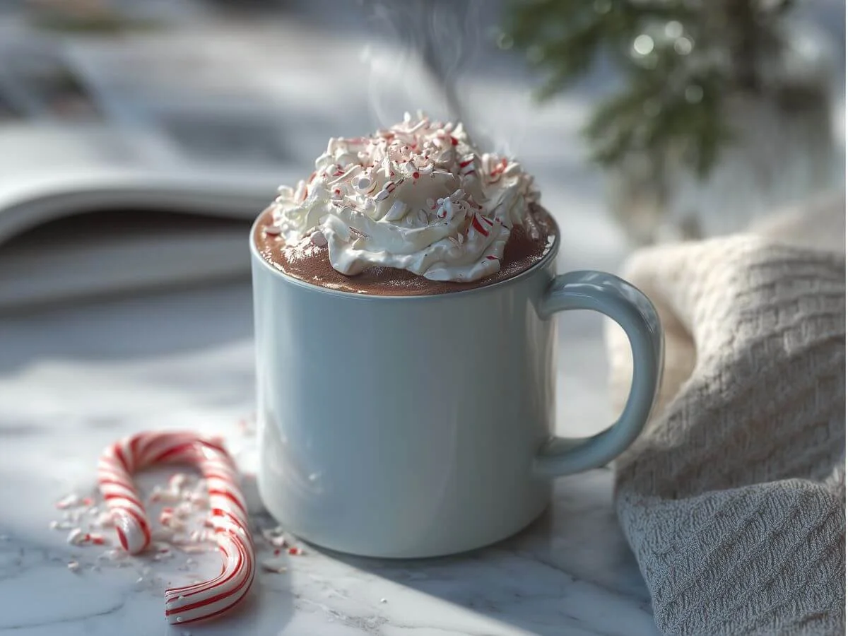 Peppermint Hot Chocolate