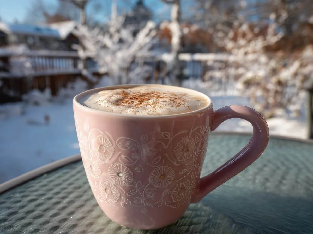 Cinnamon Oat Milk Steamer