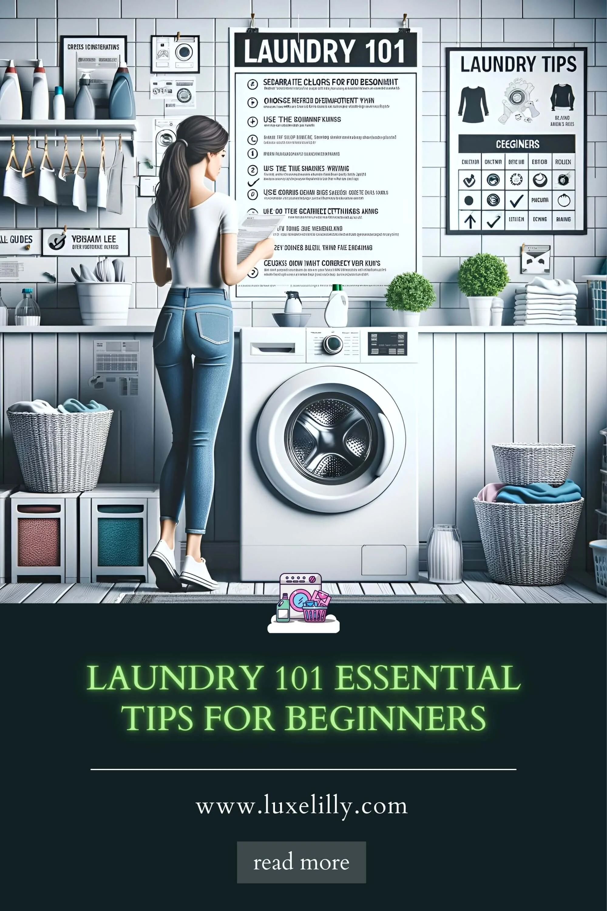 Laundry 101 Beginner s Guide To Washing Clothes Effectively Lilly Co 