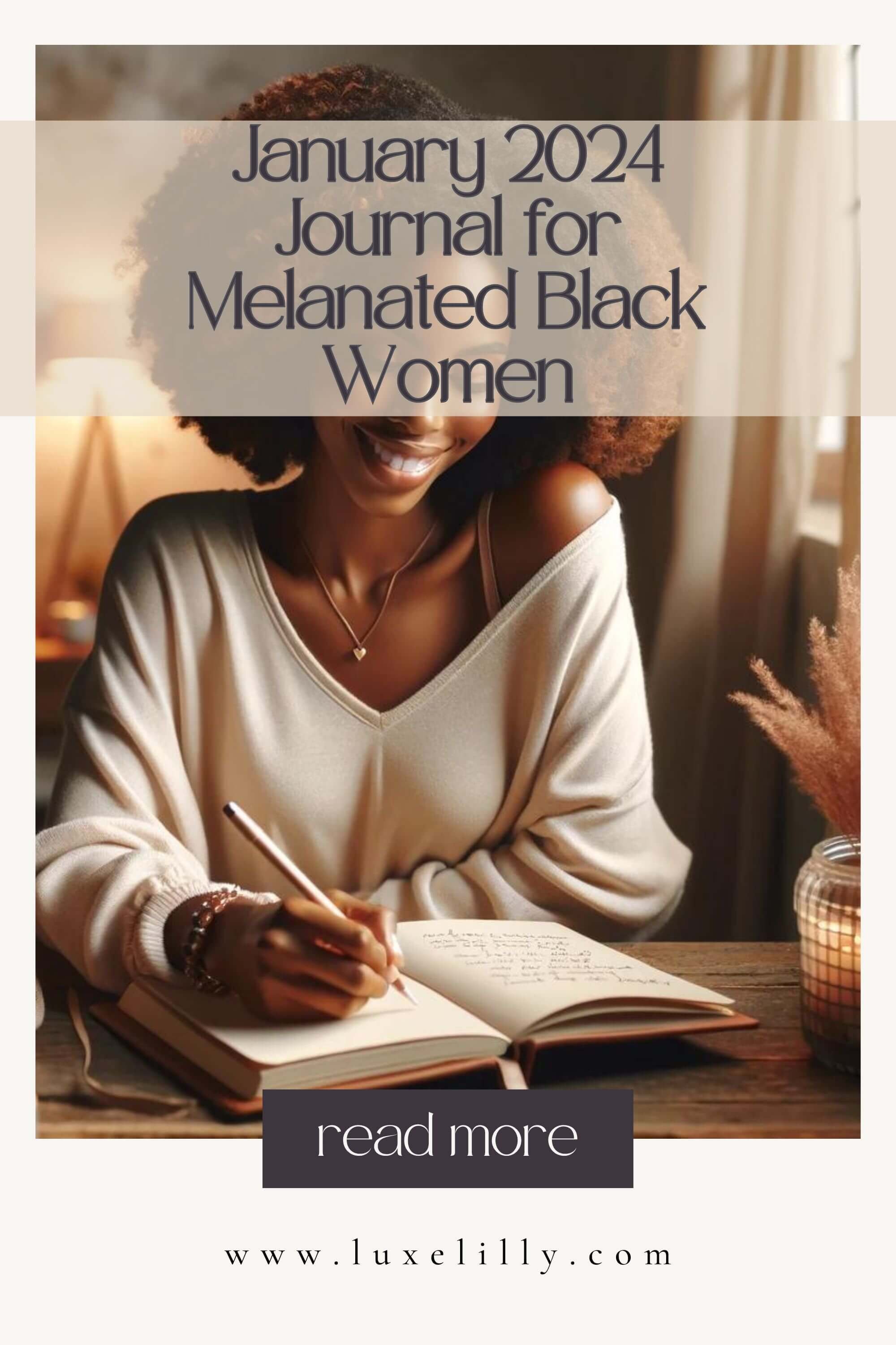 January 2024 Journal Prompts for Black Women | Empowerment & Reflection ...