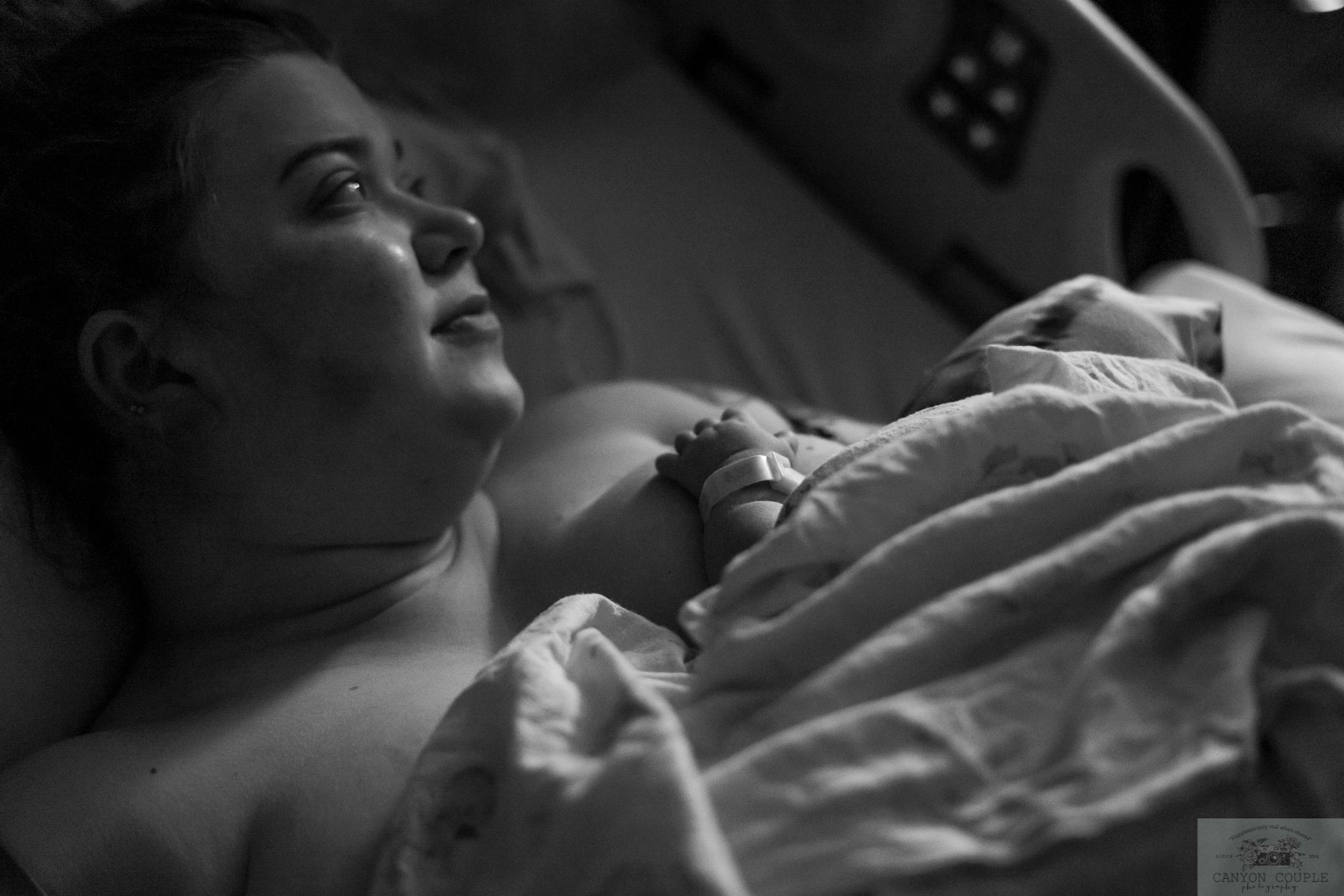  Allison is a warrior mama. She brought her baby into this world with strength and love. 