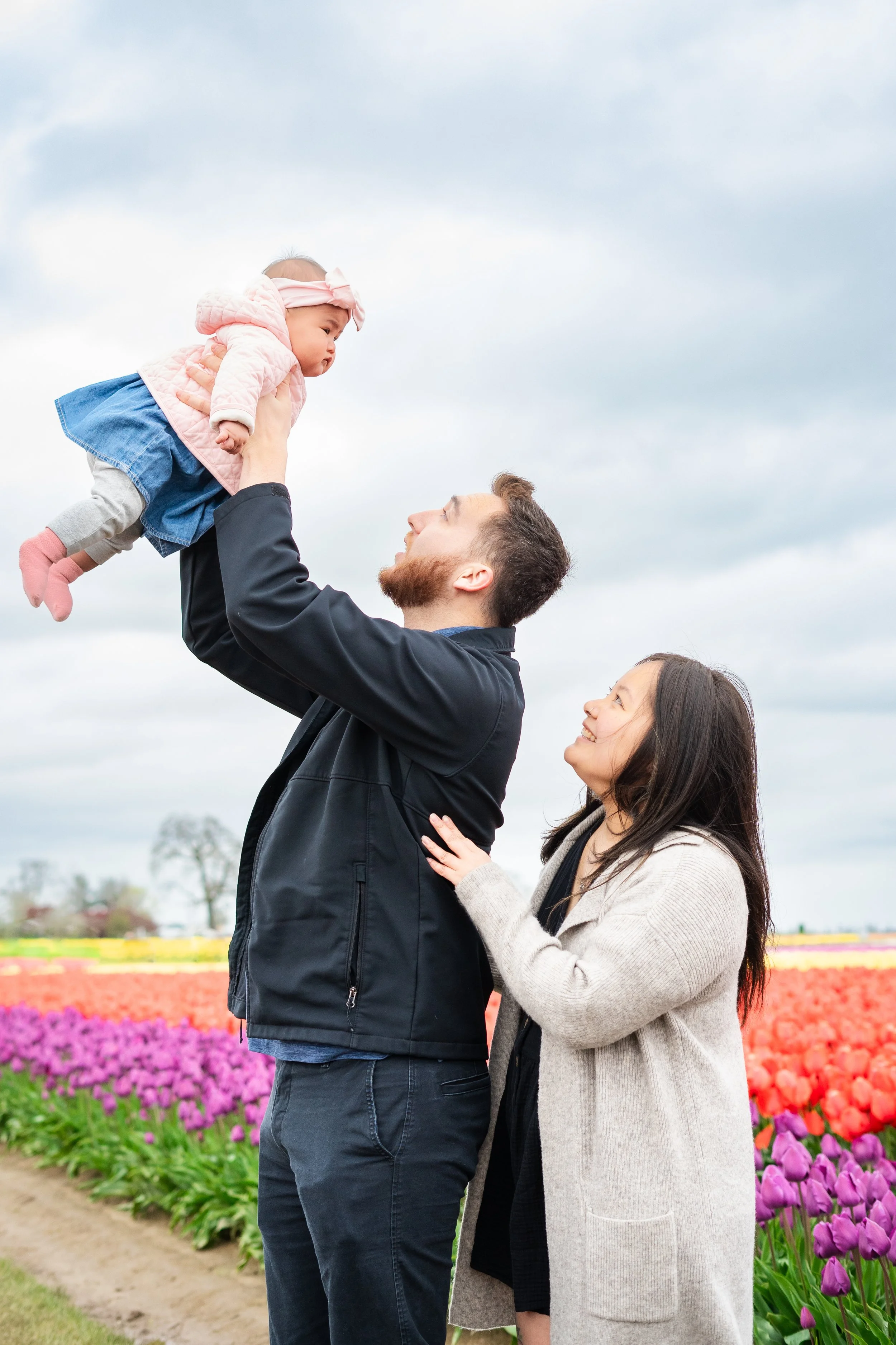 Tulip Farm Photography by Karina Ballard of Karina B. Photography