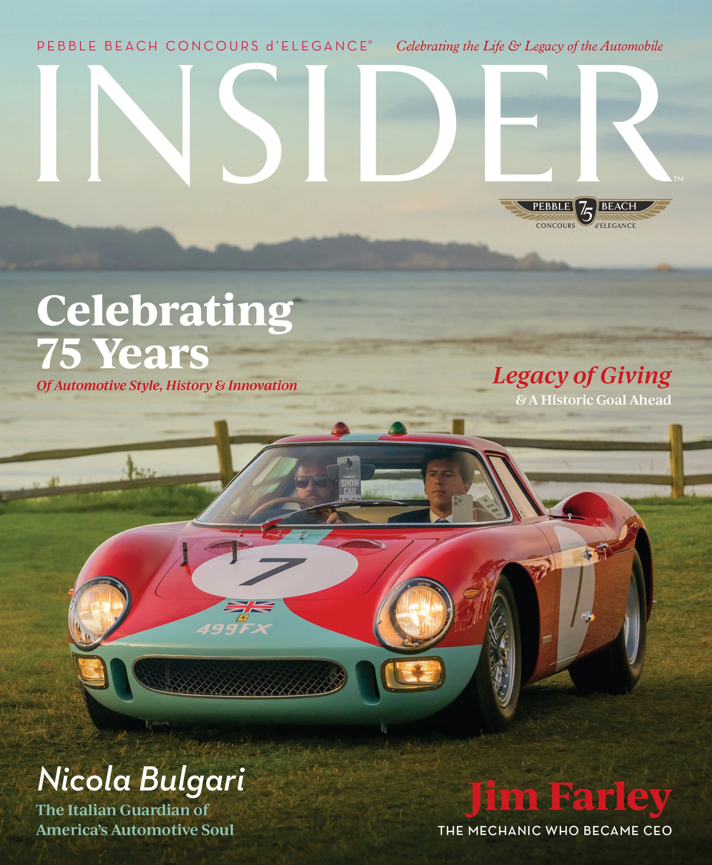 Pebble Beach Concours INSIDER Magazine Summer 2026