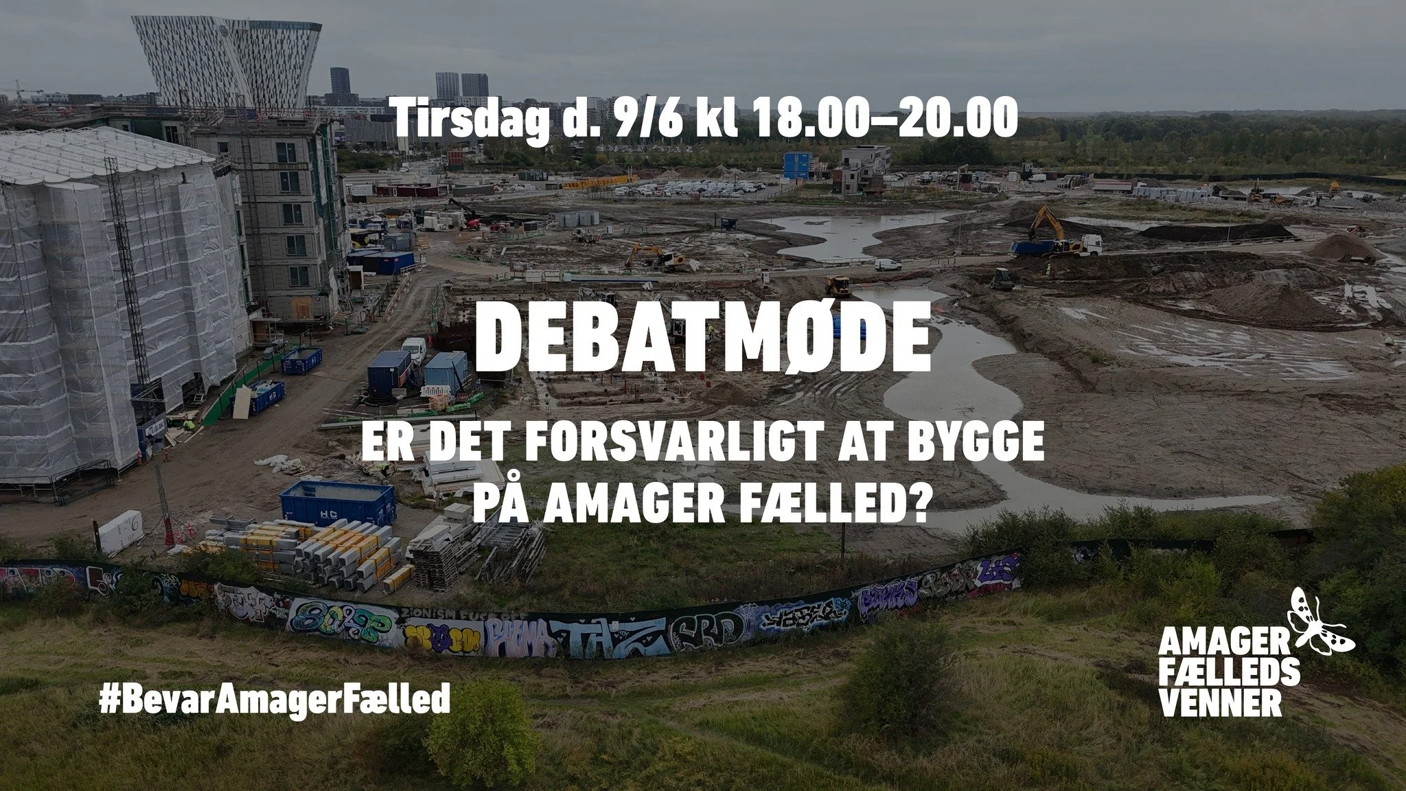 Debatmøde: Er det forsvarligt at bygge på Amager Fælled?
