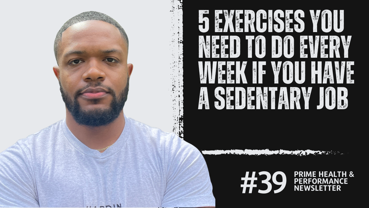 5 Exercises You Need To Do EVERY Week If You Have A Sedentary Job