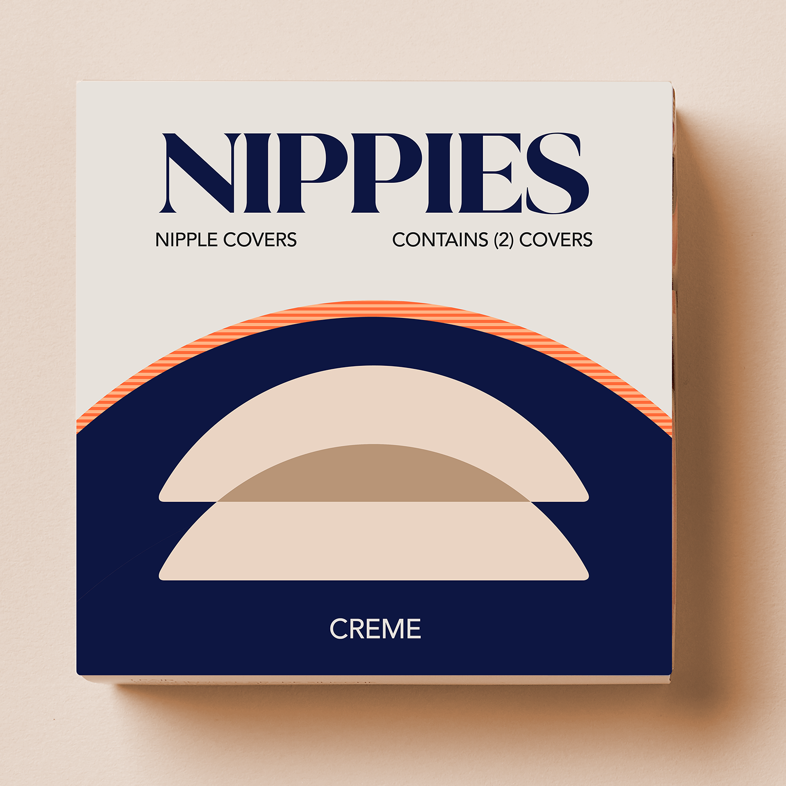 Nippies Packaging - Creme