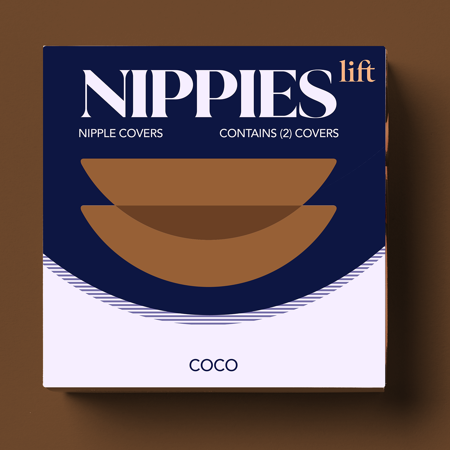 Nippies Lift Packaging - Coco