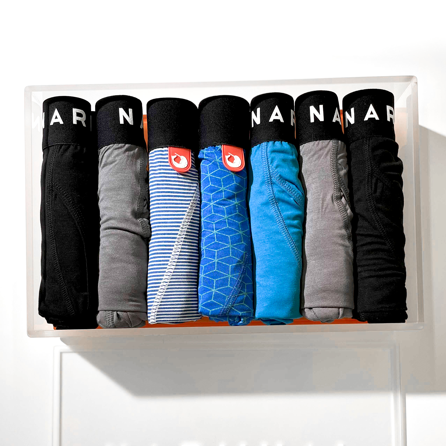 Product Kit We Sent to Ferrell - Underwear