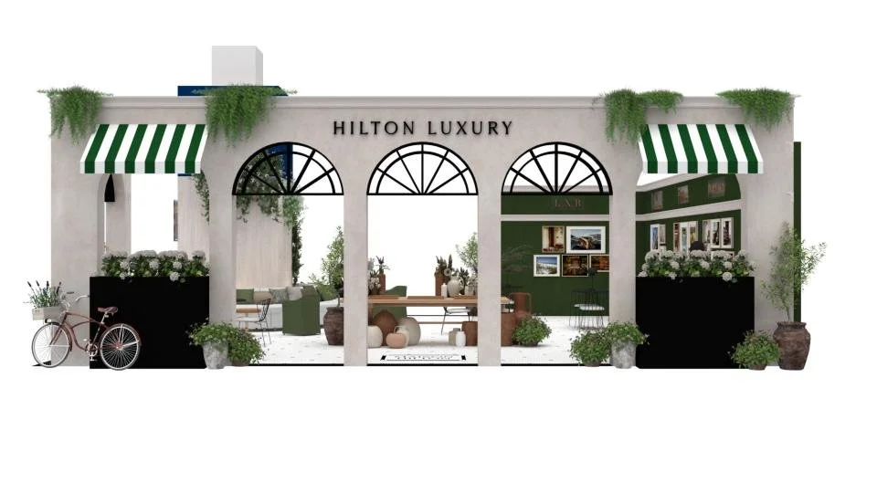 Luxury Booth Entrance Rendering