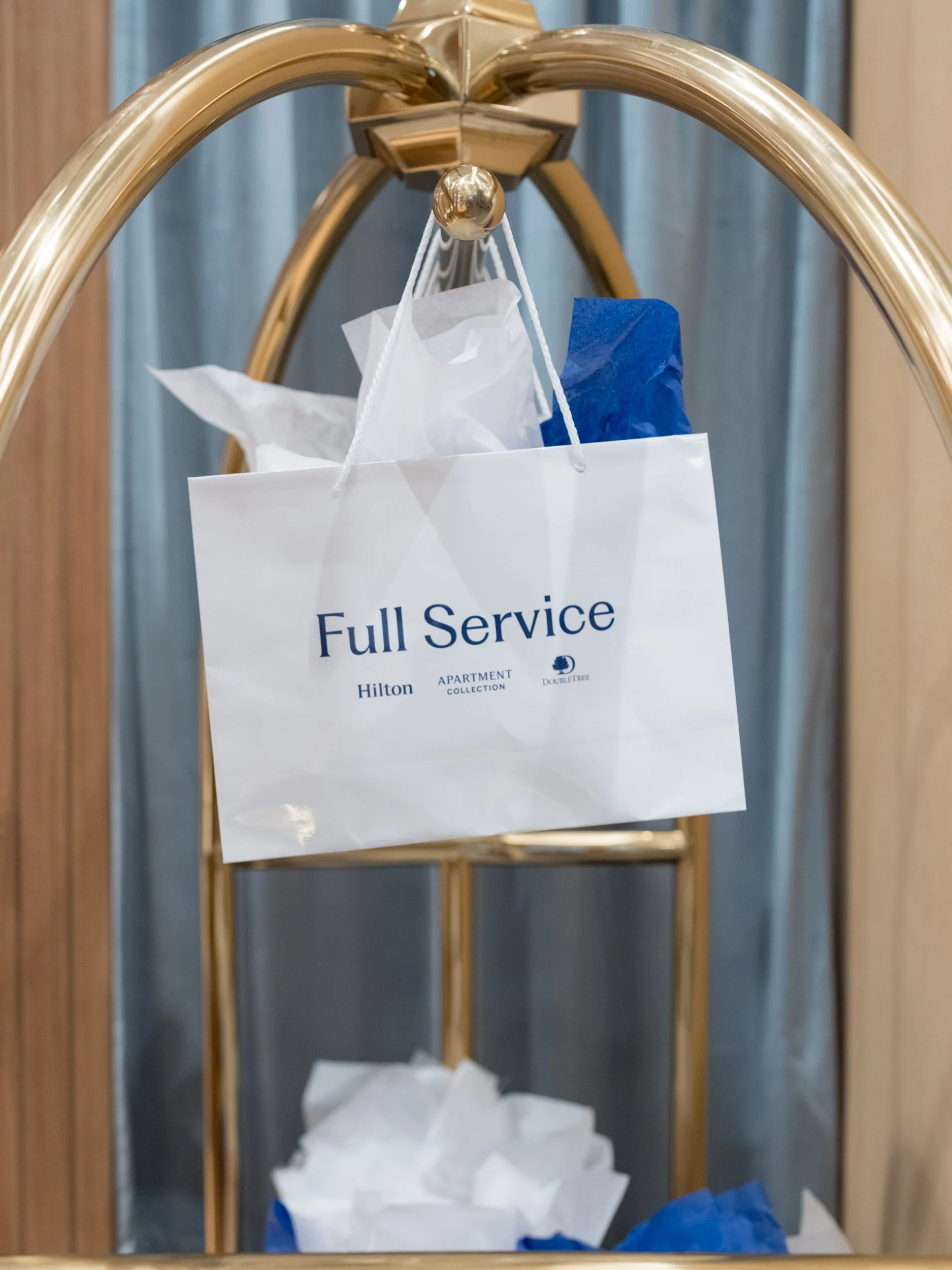 Full Service Booth Prop Shopping Bags