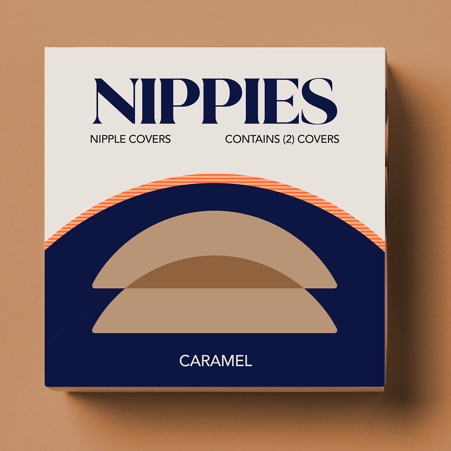 Nippies Packaging - Caramel