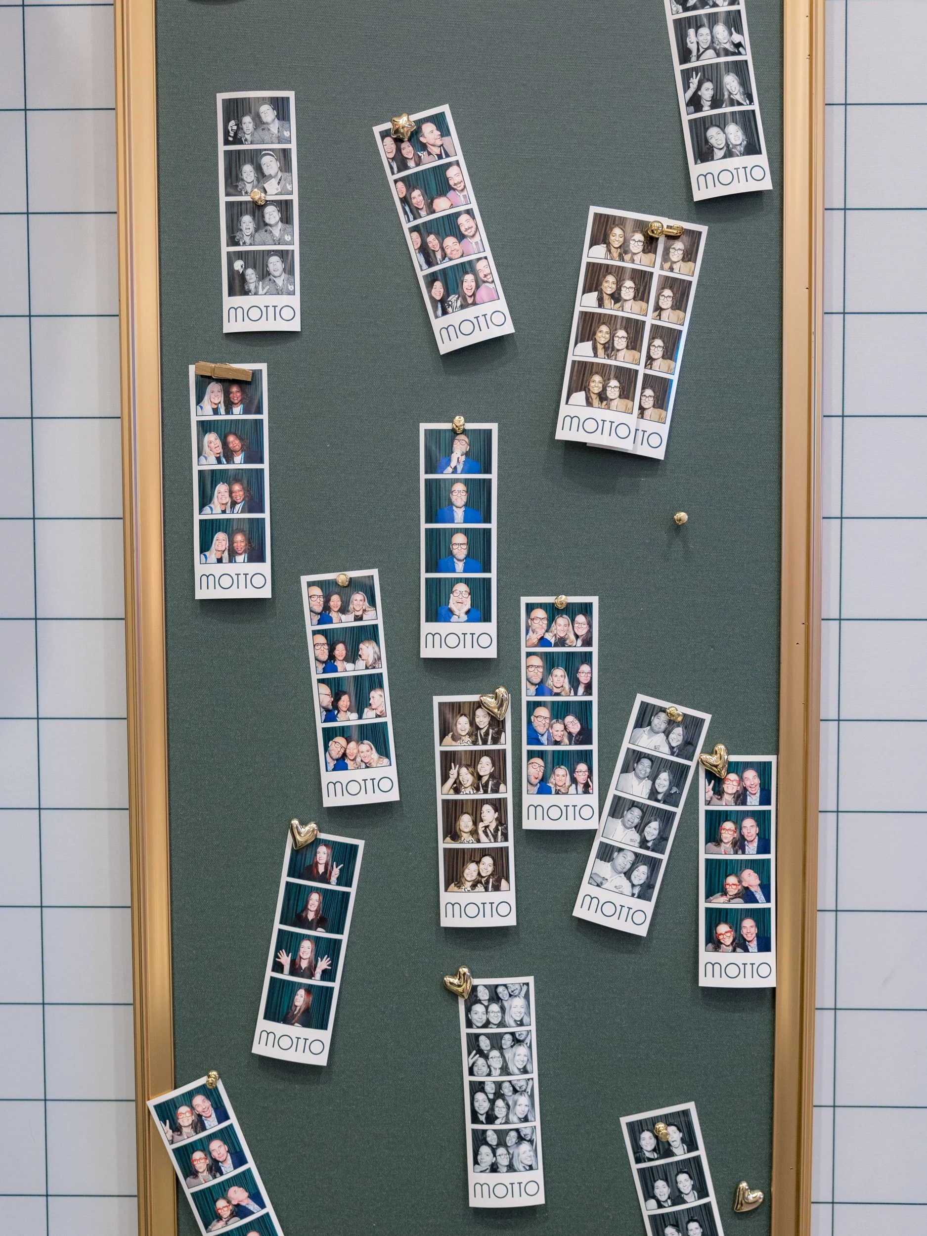 Lifestyle Booth: Motto Area Photobooth Wall