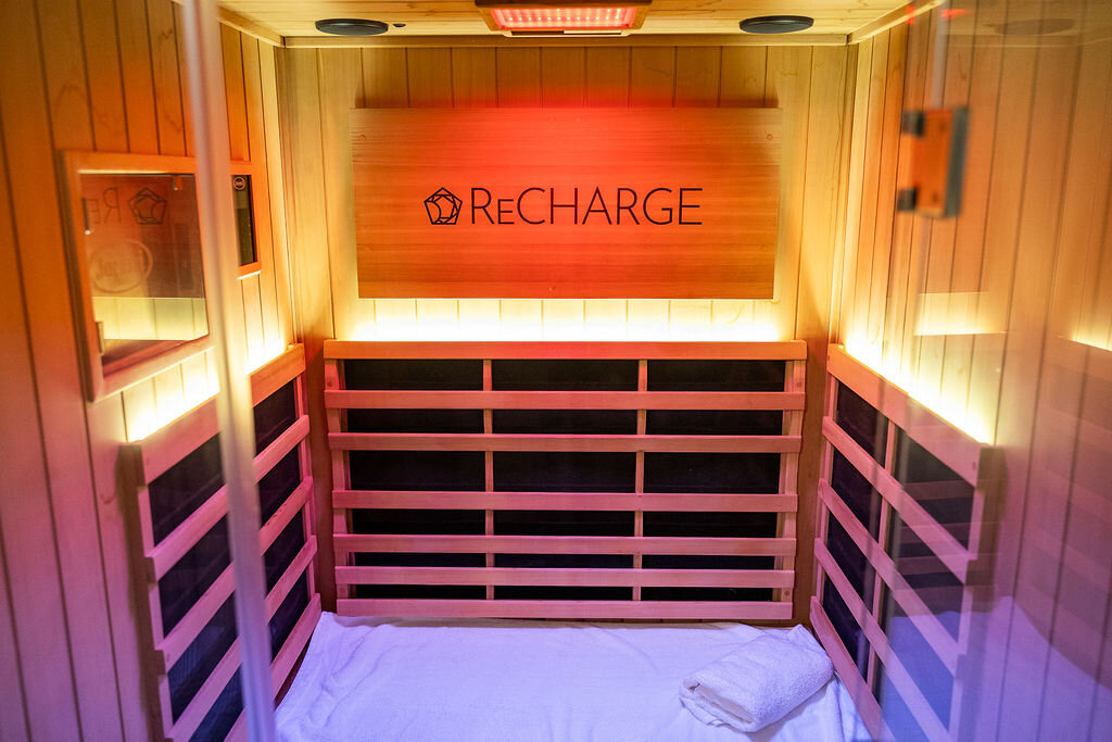 Time to #recharge! Our #infrared saunas are the best medicine to regroup after a busy weekend! The best of both worlds a #saunasession will detox your body and reboot your  metabolism with a cayenne pepper shot before entering the sauna and a reminer