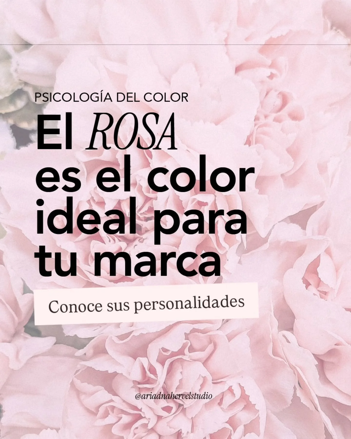 Personalidad del tono rosa 

En la paleta de color ideal para tu marca incluye el #rosa ?

C&oacute;mo saber si el color rosa es parte de la paleta de color de tu marca

Ya hemos hablado de la PSICOLOG&Iacute;A DEL COLOR, que es la disciplina que est