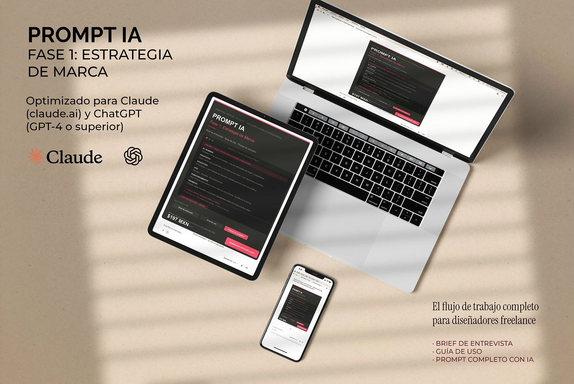 PROMPT IA FASE 1: ESTRATEGIA DE MARCA