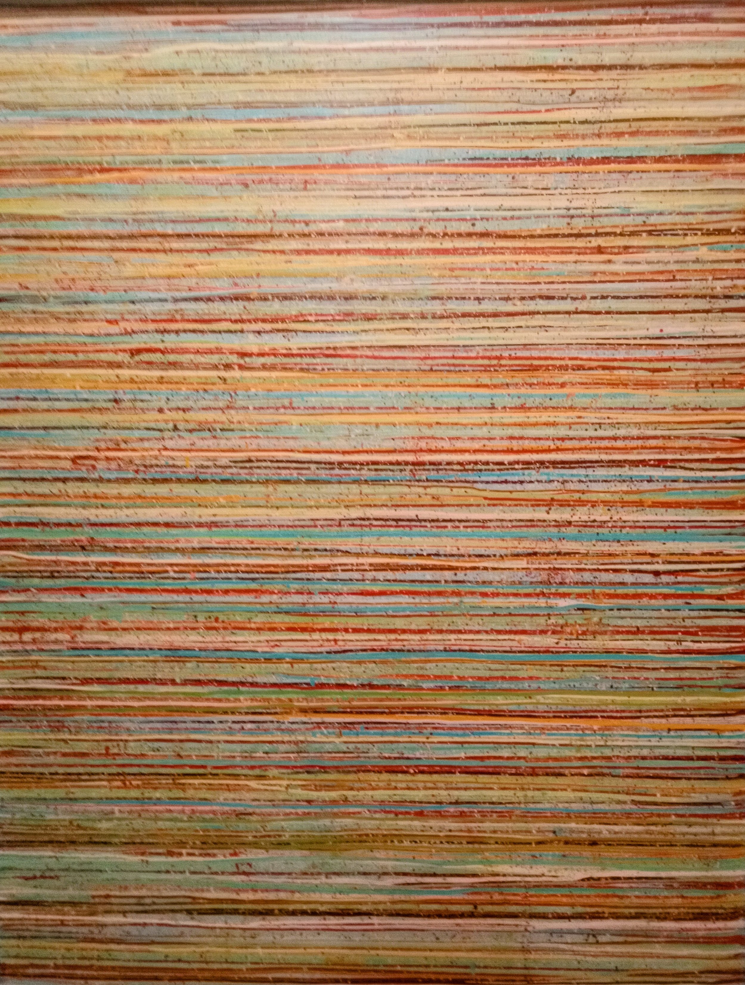 Wood/latex paint: 37.5"x49.5"