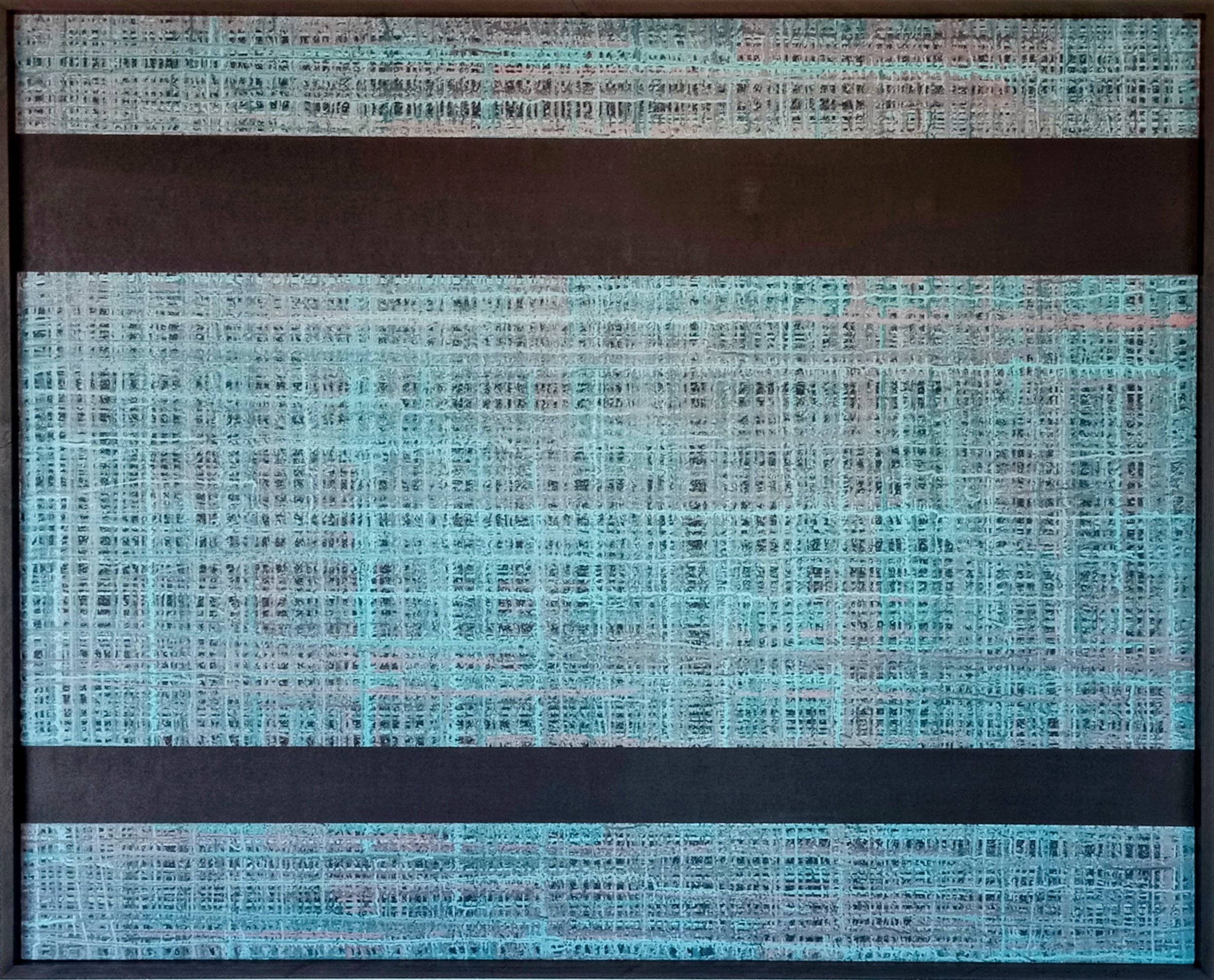 Wood/latex paint: 49.5"x61.5"
