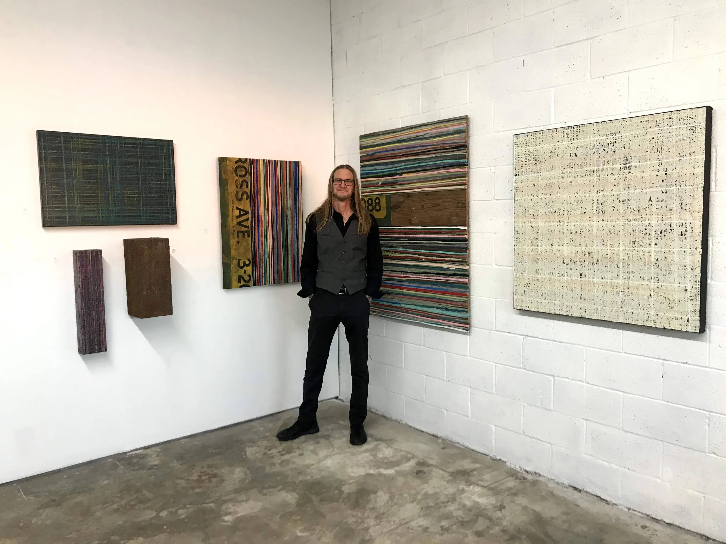Eben Lee Hall with works