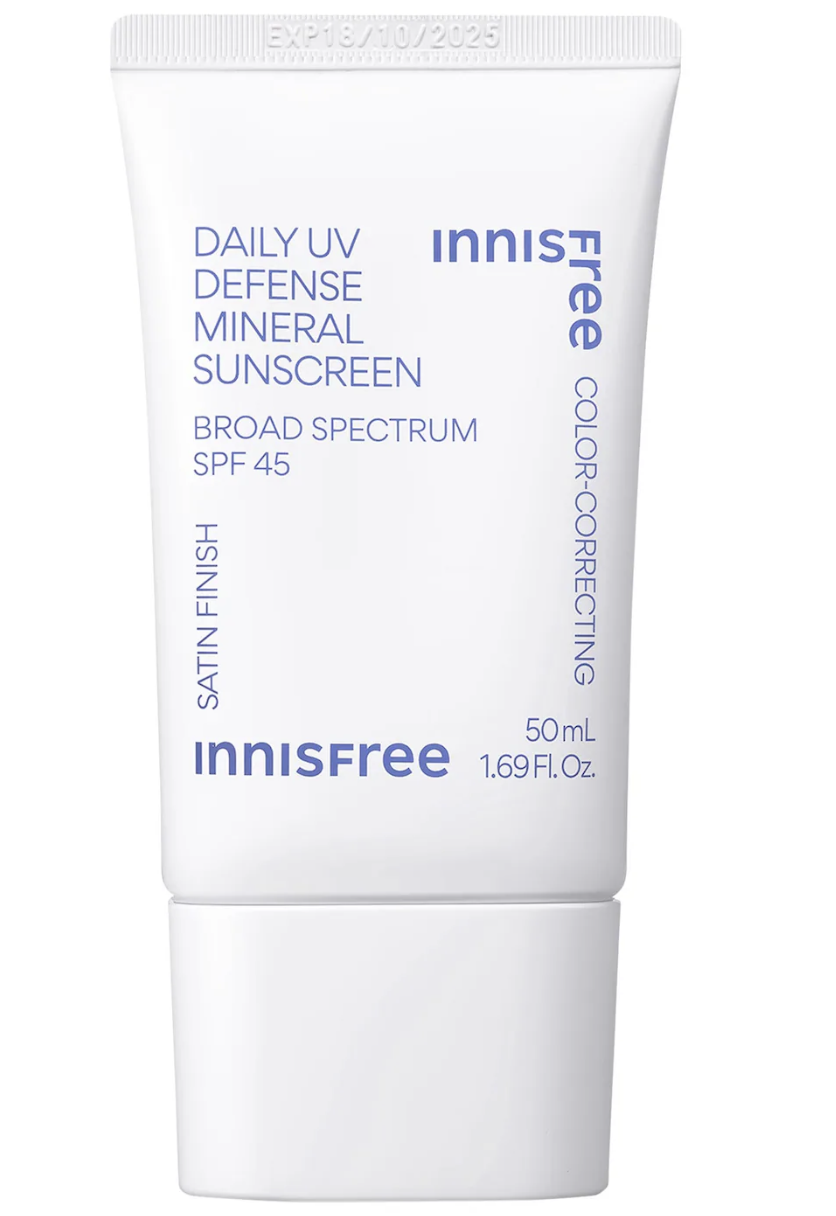 innisfree  Daily UV Defense Mineral Sunscreen Broad Spectrum SPF 45