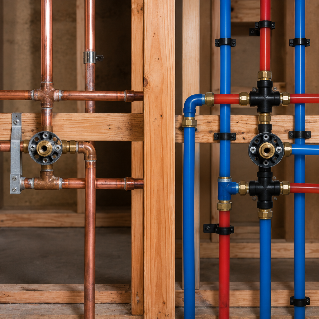 PEX vs Copper Pipe: Which Is Better for Repiping?