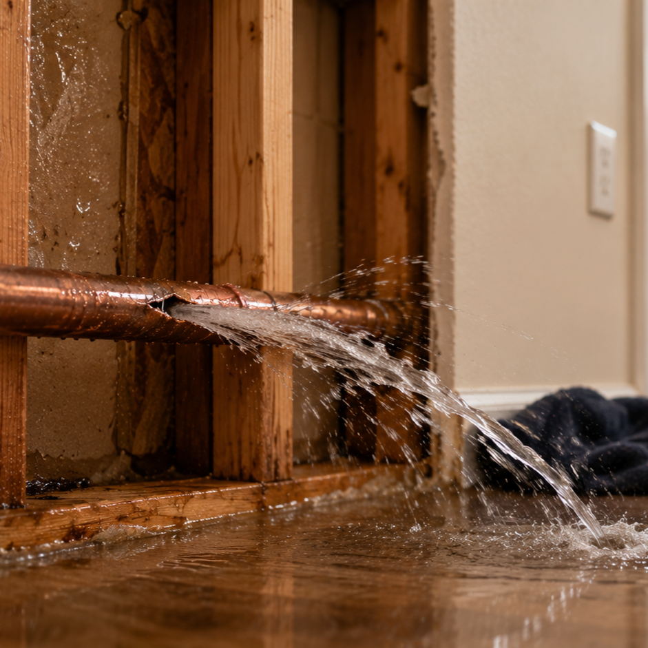 What Should I Do If a Pipe Bursts in My Home?