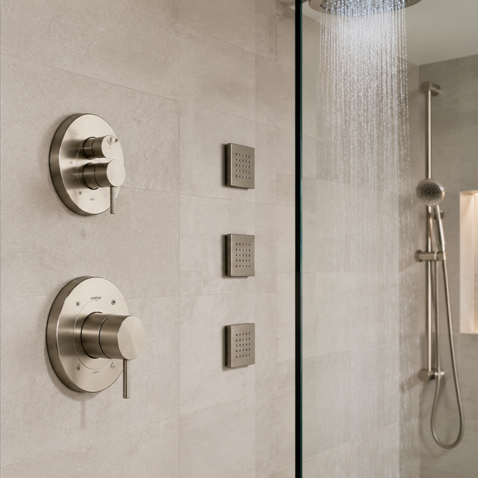 Pressure-Balancing vs Thermostatic Shower Valve: What’s the Difference?