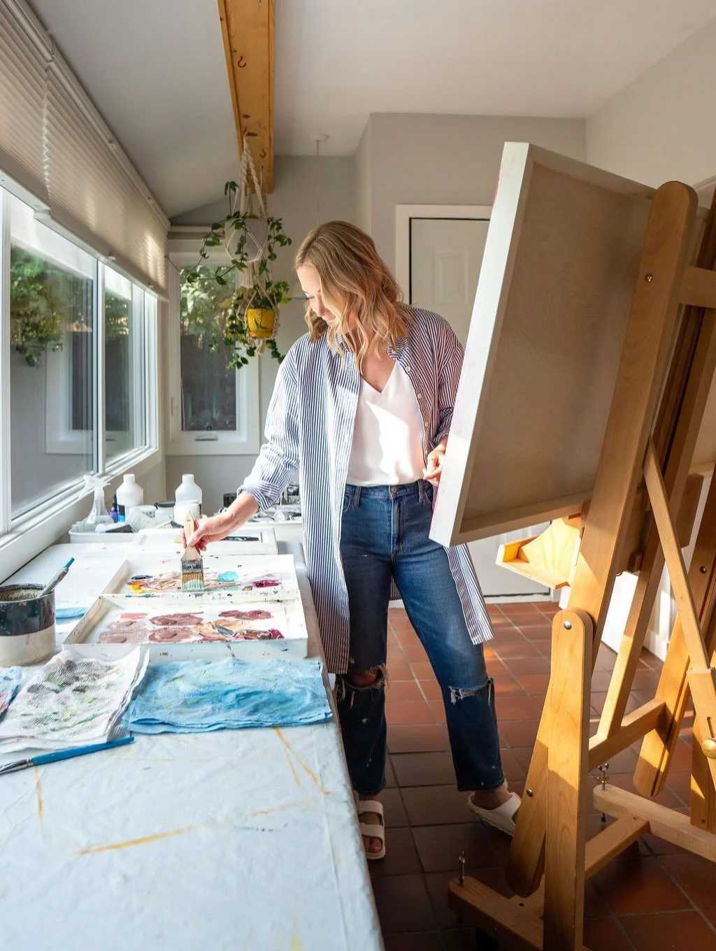 Celebrating my birthday this week and reflecting on these past few years of creative and professional growth. 

Six years ago, I took the day off work - on my birthday - just to paint. I shared about it on my personal Instagram, how I was experimenti