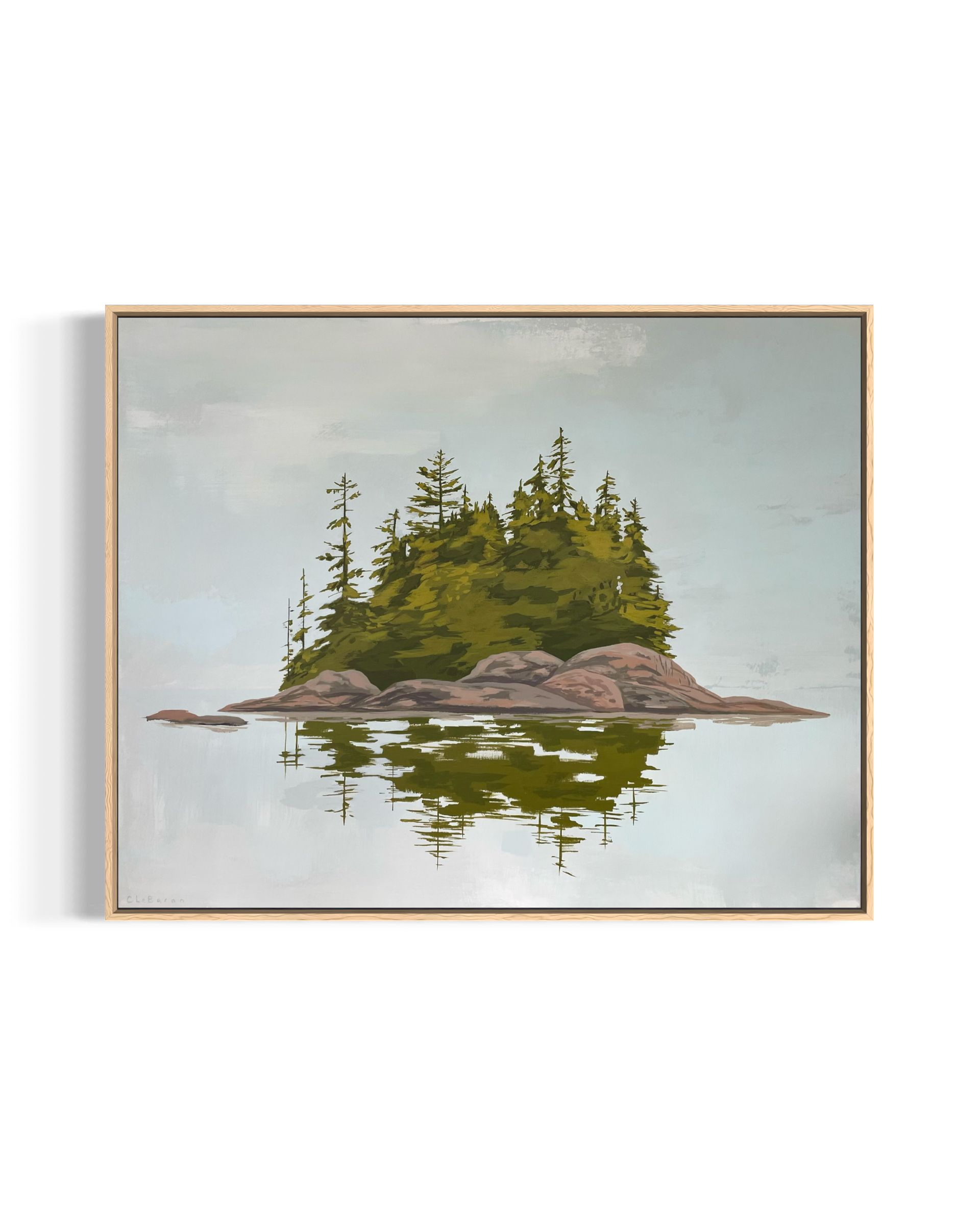 Calm Waters 24" x 30" Framed