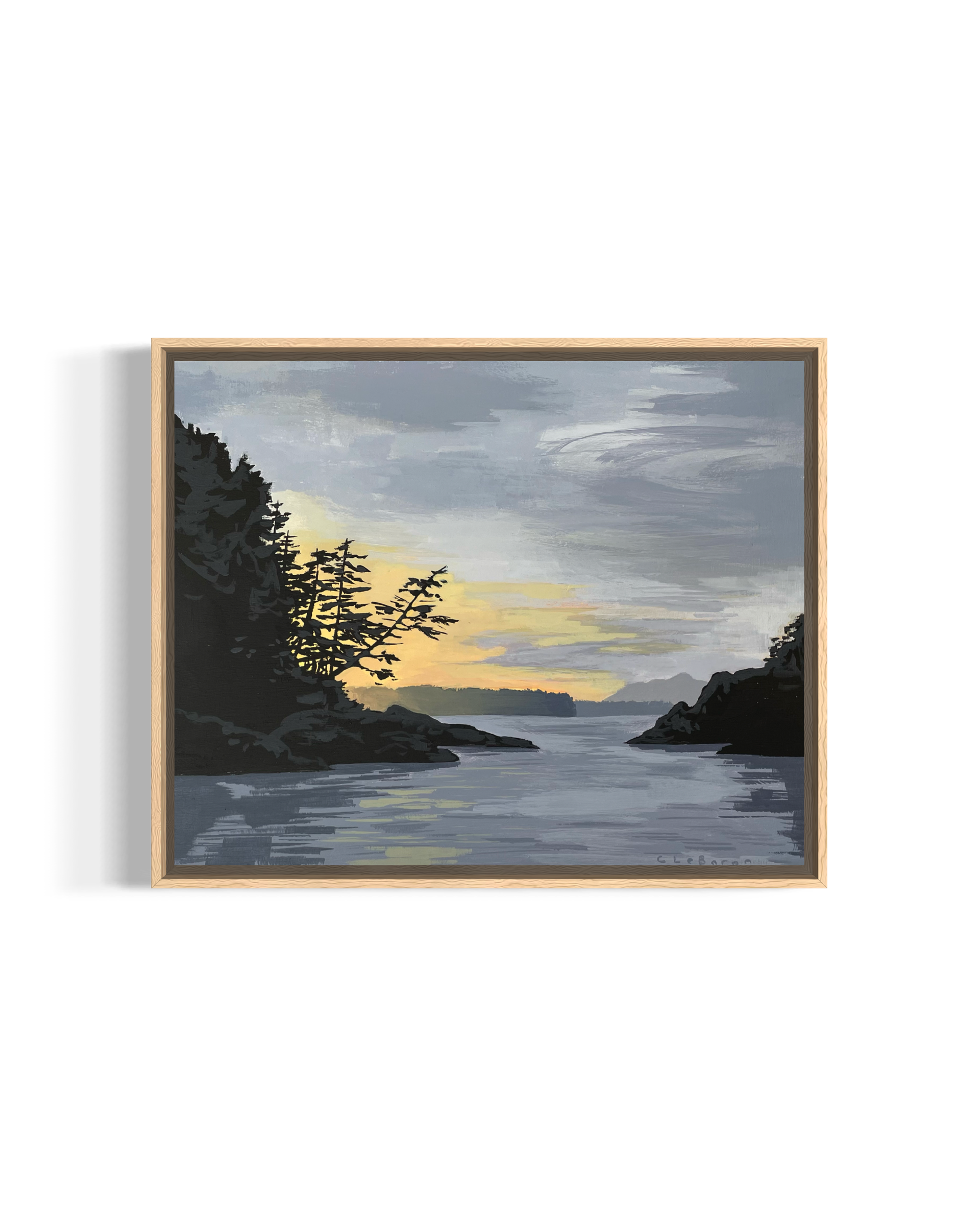 A Gentle Shift 8" x 10" Framed
