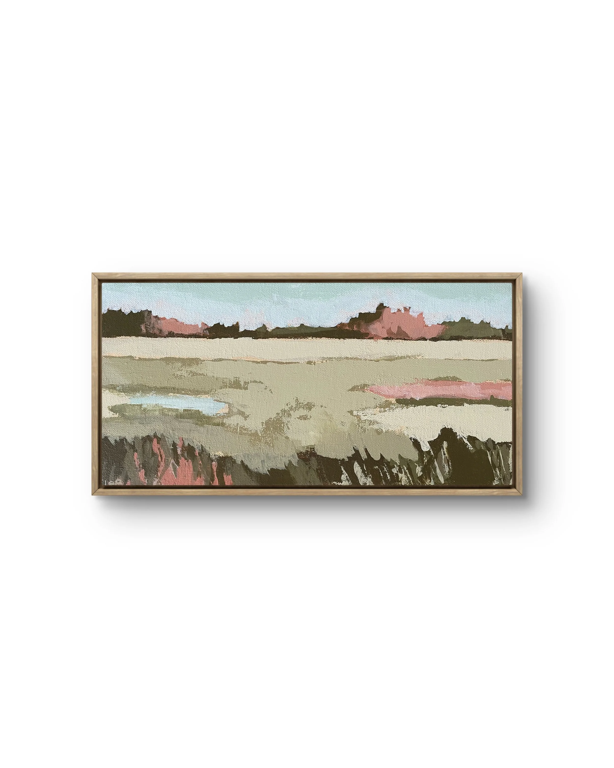 Soft Rhythm 6" x 12" Framed
