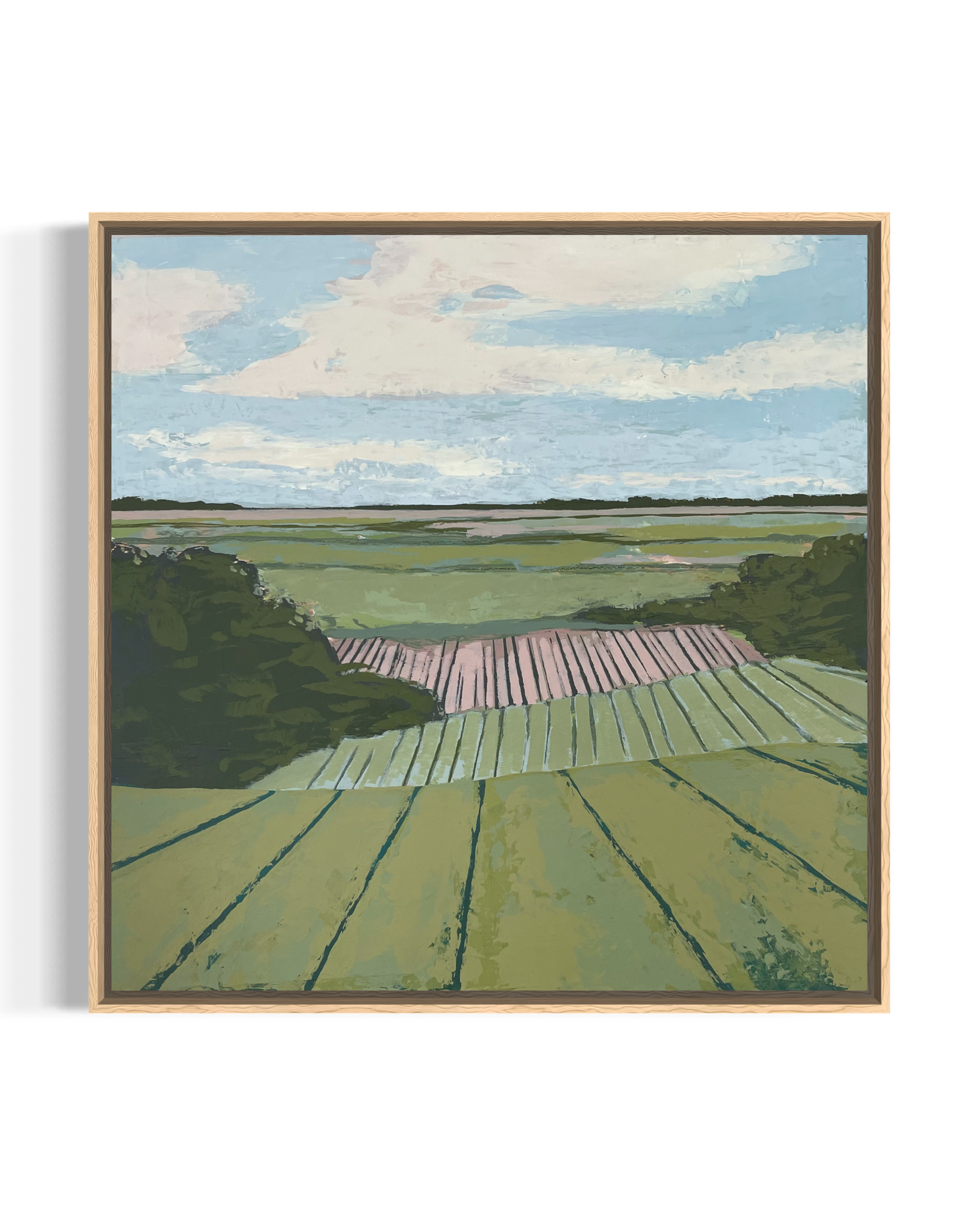 Breathing Space 12" x12" Framed