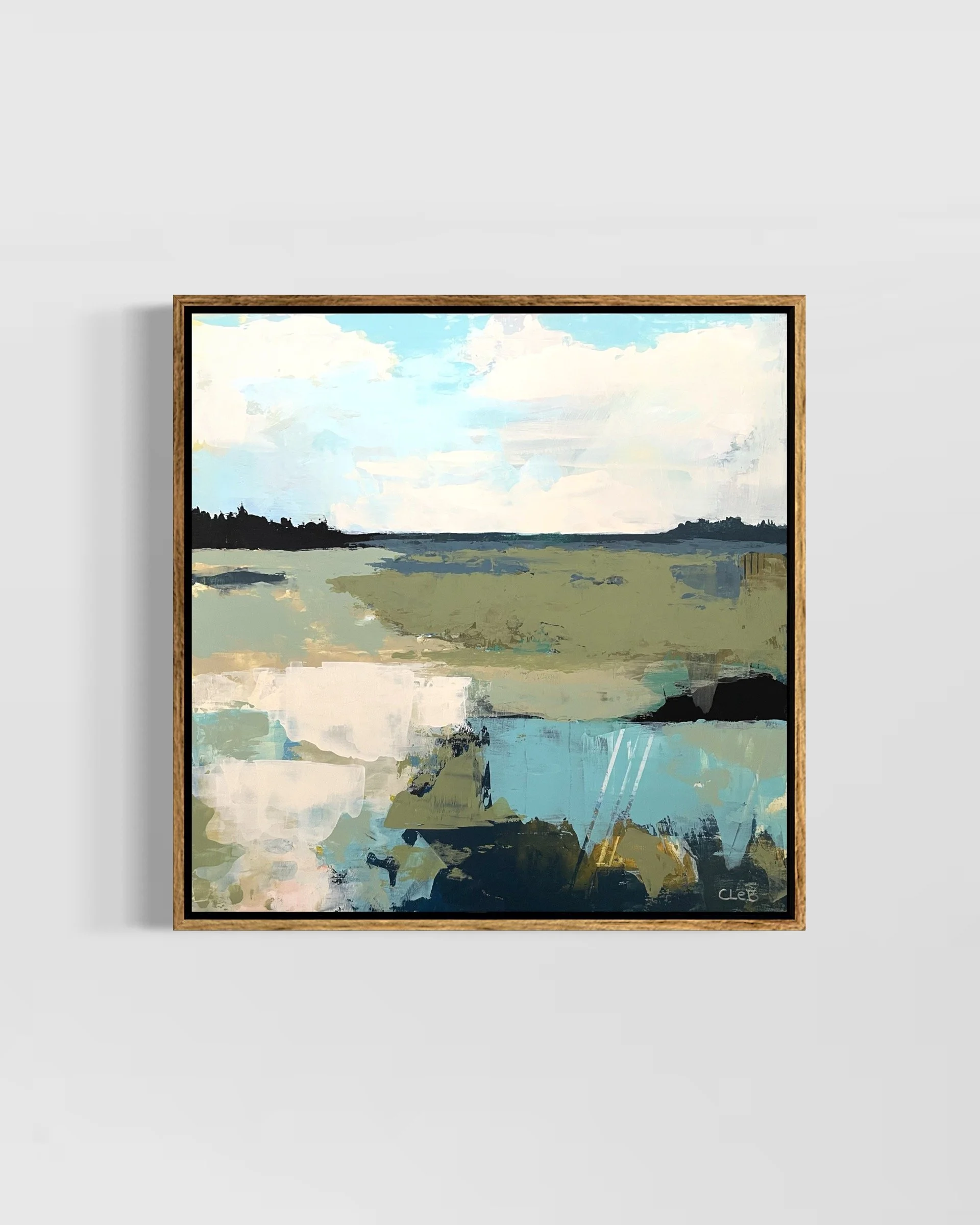 Return to Spring 12" x 12" Framed