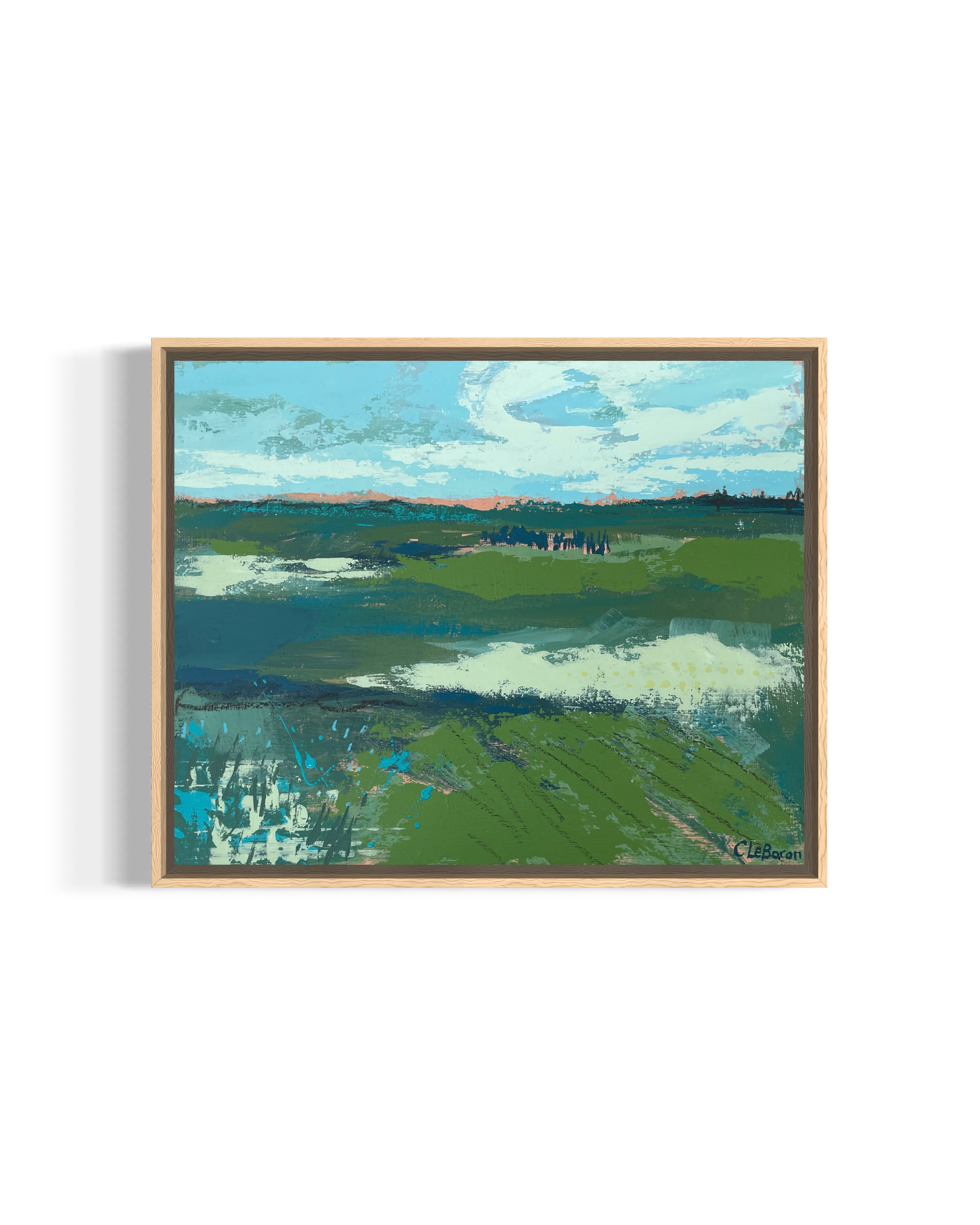 Drift and Settle 8" x 10" Framed