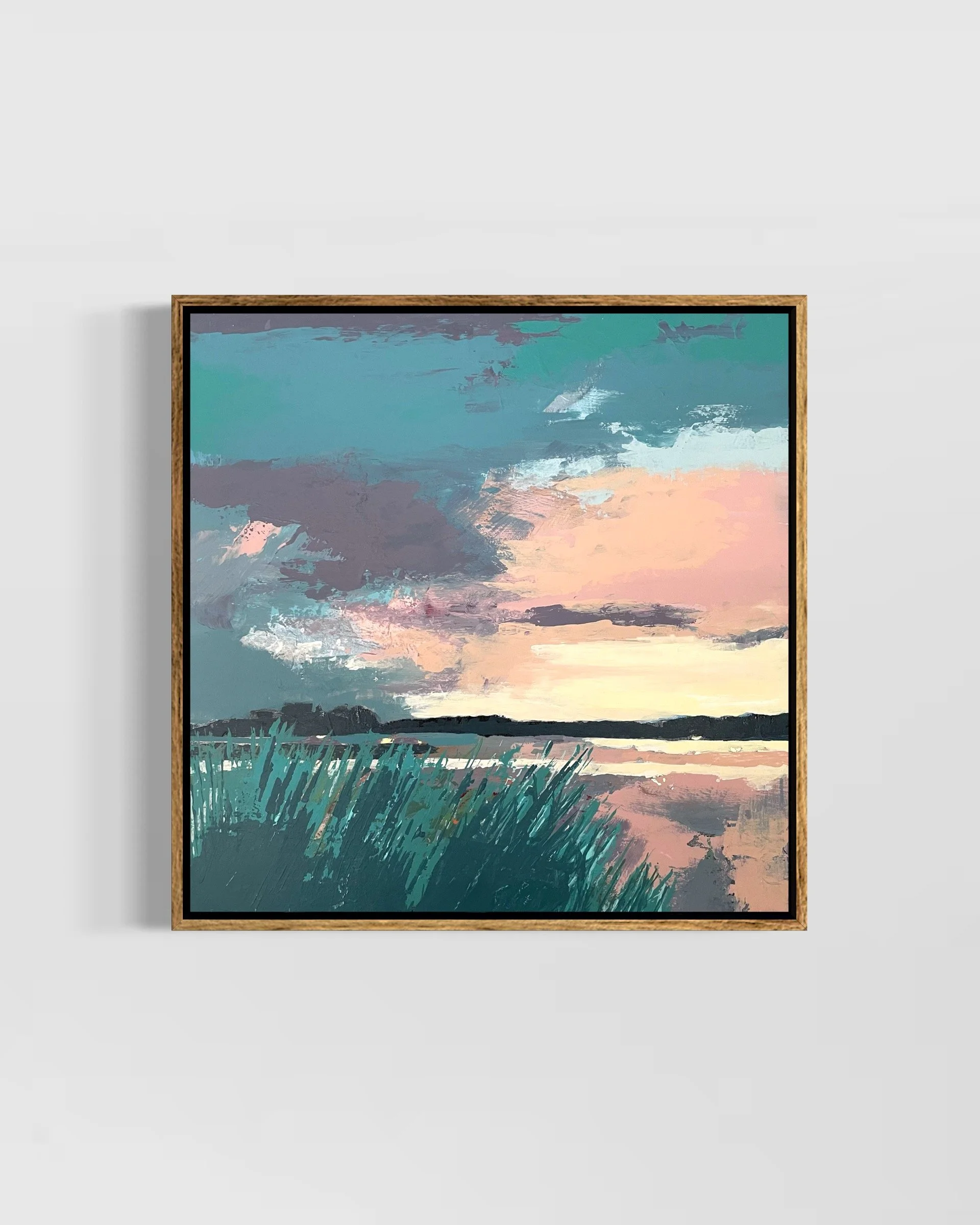 Deeper Attention 12" x 12" Framed