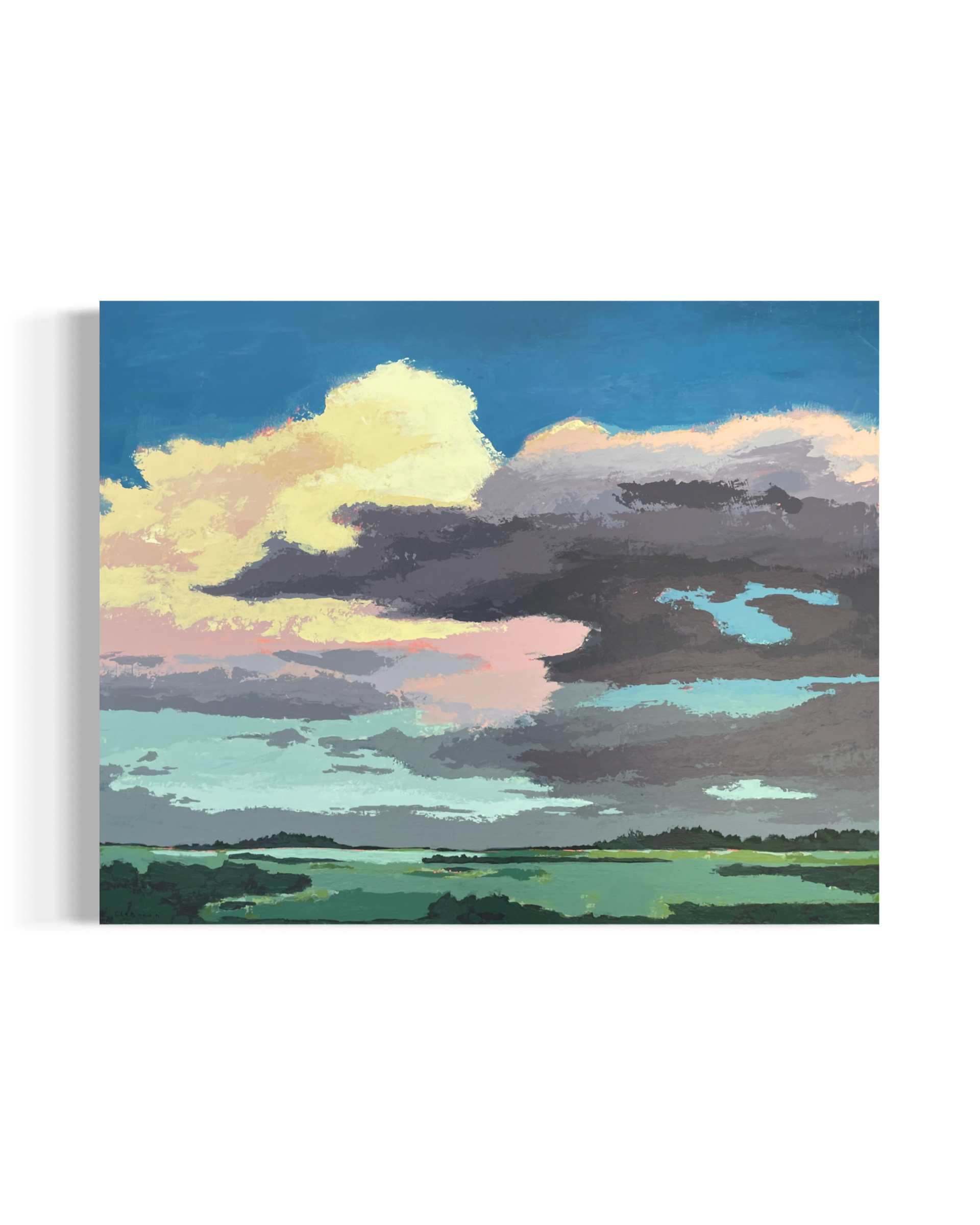 Wildly Open 24" x 30"