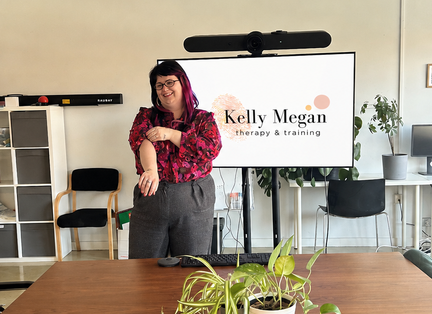 Kelly Megan Leads Homelessness Training Session