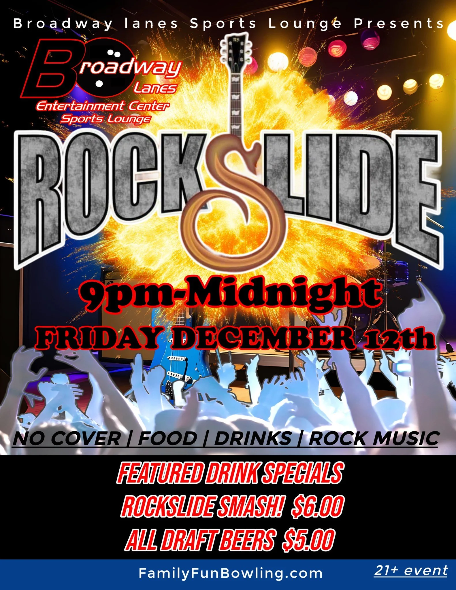 RockSlide @ Broadway Lanes